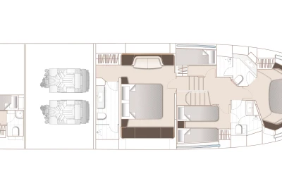 Princess S65 For Sale Layout
