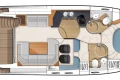 Manufacturer Provided Image: Princess Flybridge 42 Motor Yacht Lower Accomodation Layout