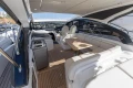 2024 Princess V50 Open yacht interior with elegant seating and modern amenities.