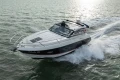 2013 Princess V39 yacht cruising on open water, showcasing sleek design and performance.