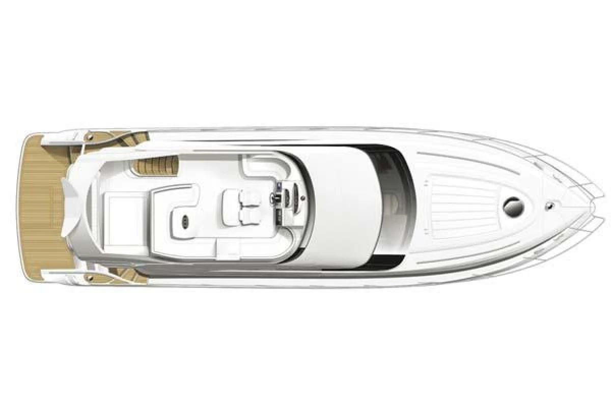Princess 58 Flybridge Layout
