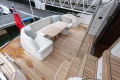 Luxurious deck of the 2025 Princess F50 yacht.