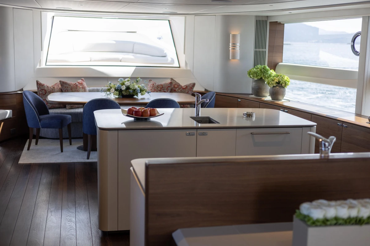 Princess X95 For Sale - Galley