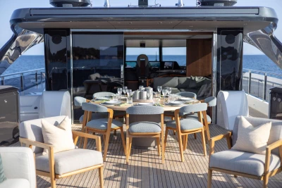 Princess X95 For Sale - Dining table