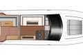 Manufacturer Provided Image: Princess V52 Upper Deck Layout Plan