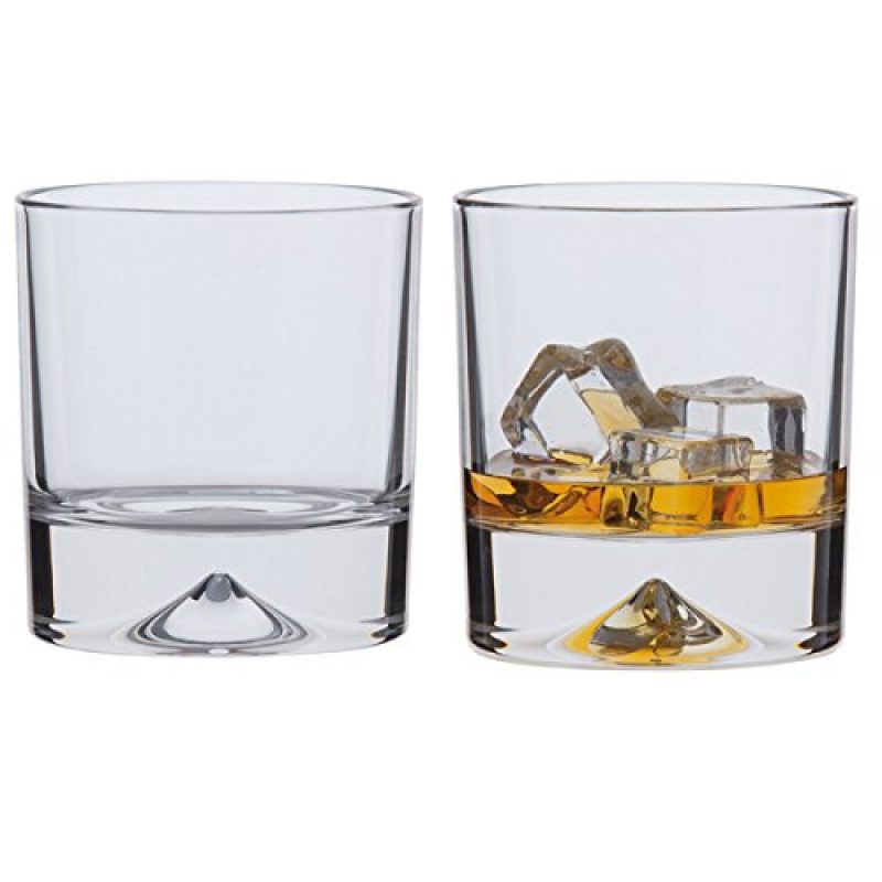 Princess Crown Engraved Lead Crystal Tumbler