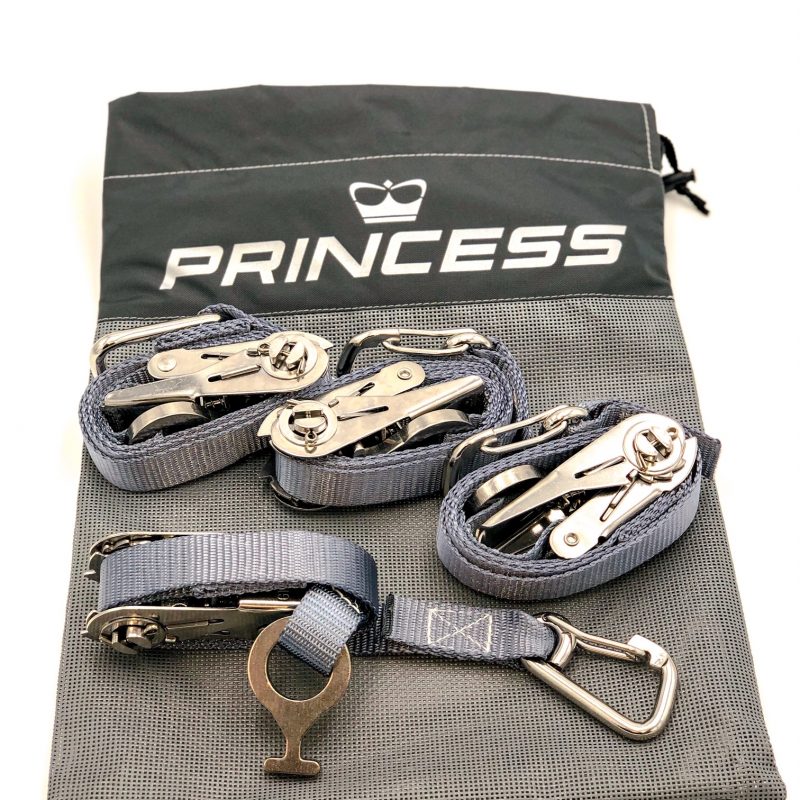 Princess Pad eye x 4 Tie Down Kit