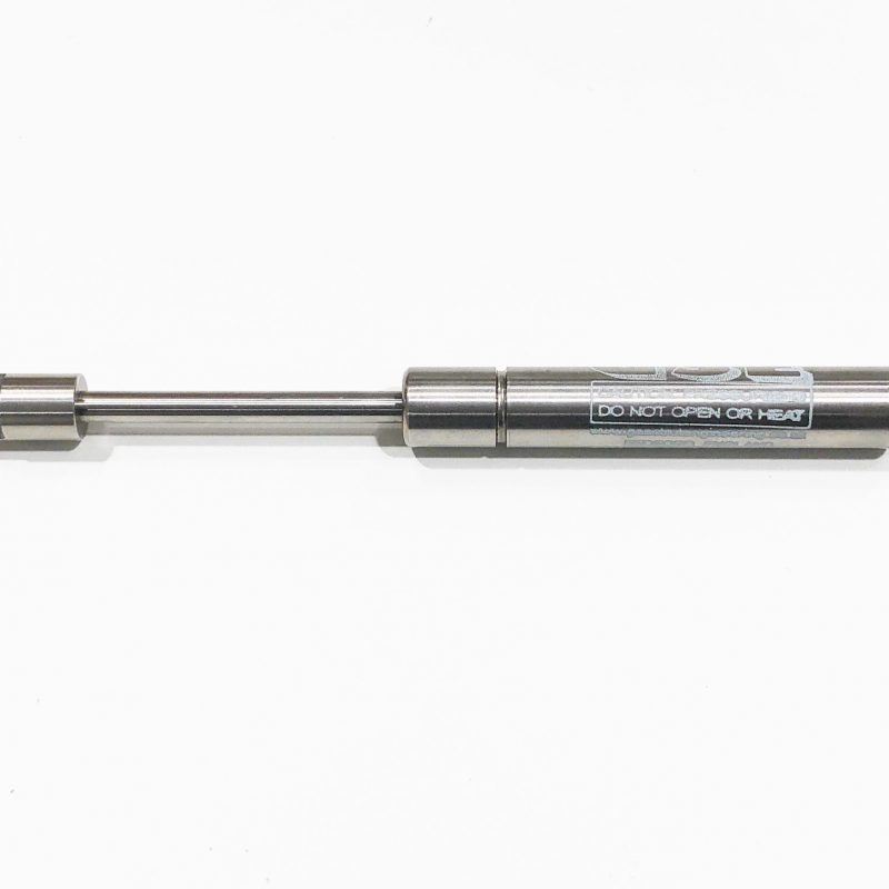 Stainless steel gas strut 60n 185mm long