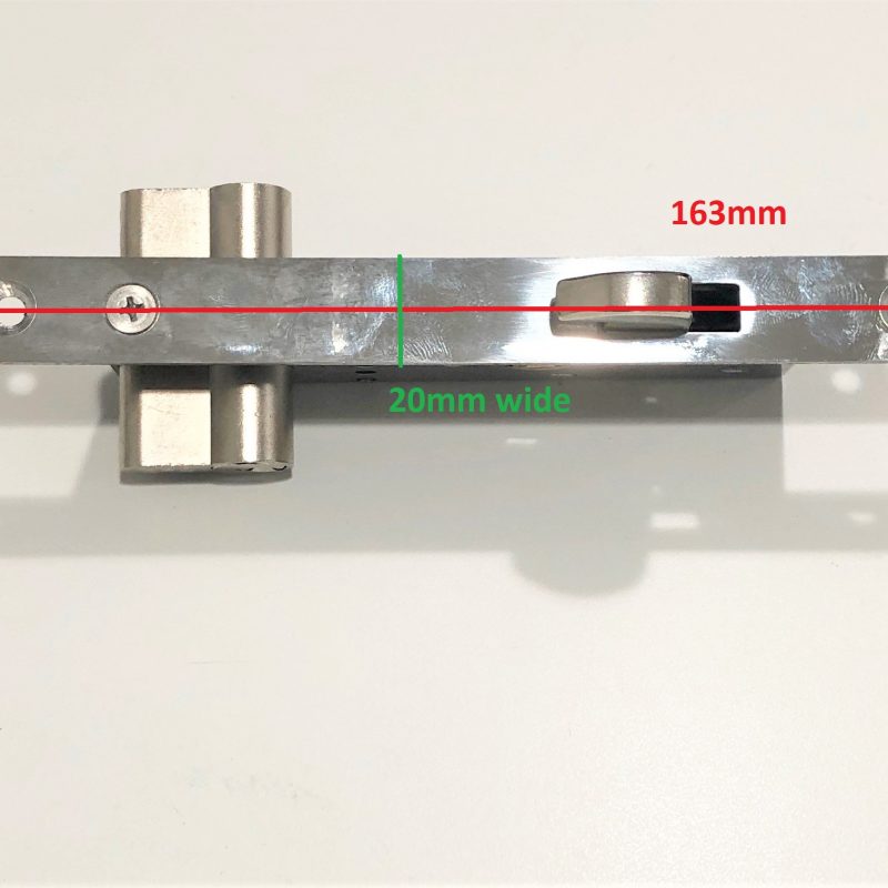 Opacmare patio door lock assy