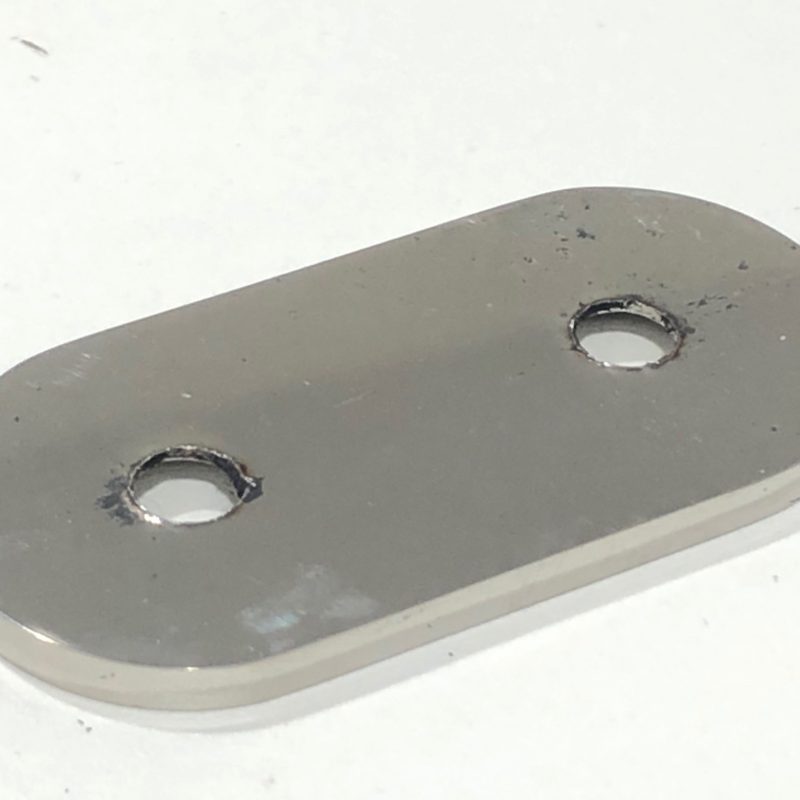 Flybridge Perspex mounting plate