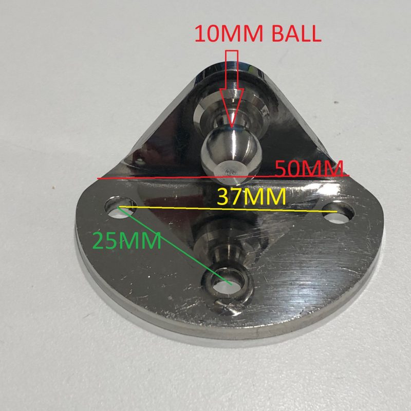 Stainless steel Gas strut mount