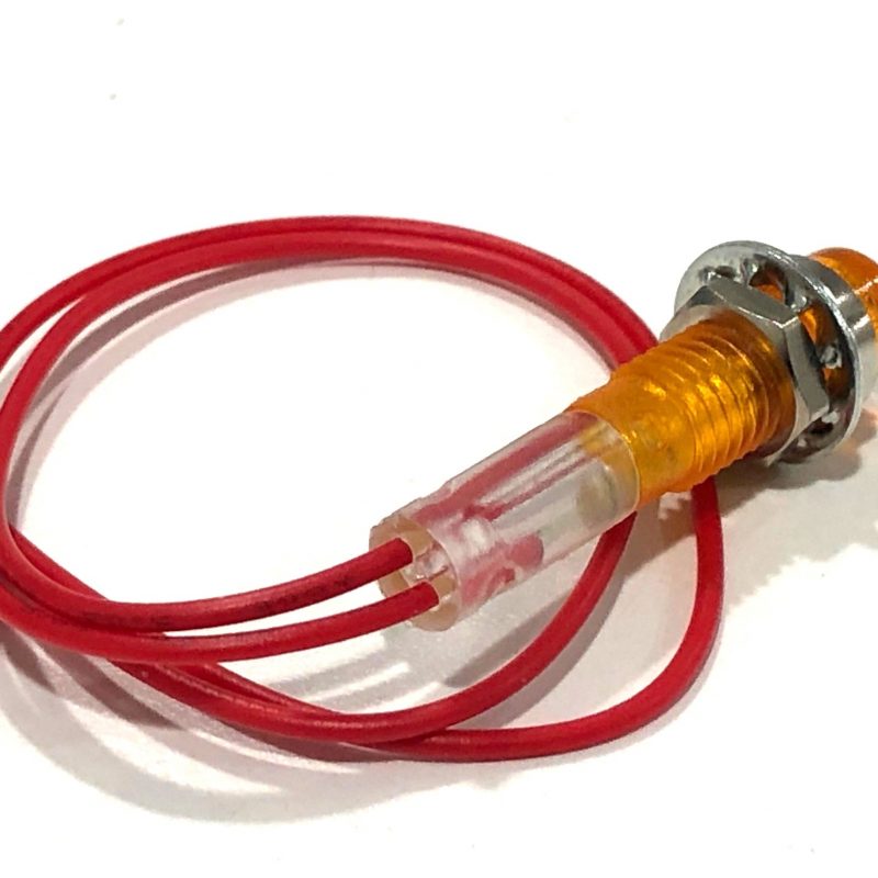 Princess Red polarity led for distribution board 250v