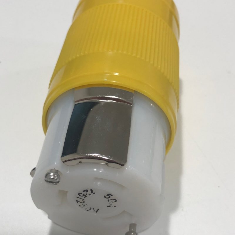 Marinco shore power plug 50A 125V Princess Boat Parts