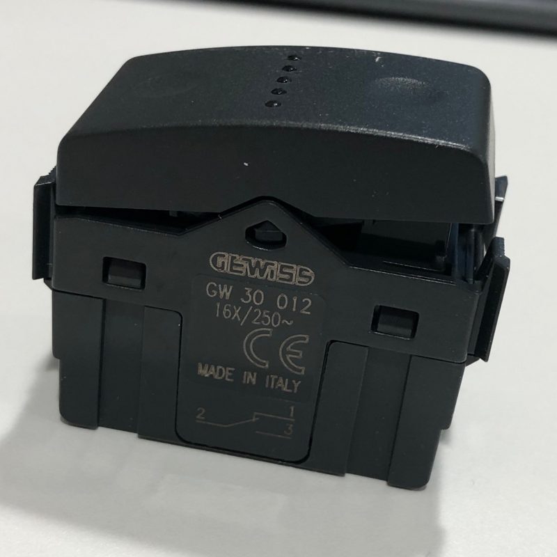 Gewiss rocker switch on/off