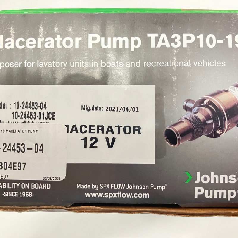 Johnson Macerator Pump 12v 10-24453-04