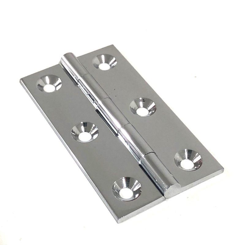 Hinge 76 x 51 Chromed brass 3 x 2″