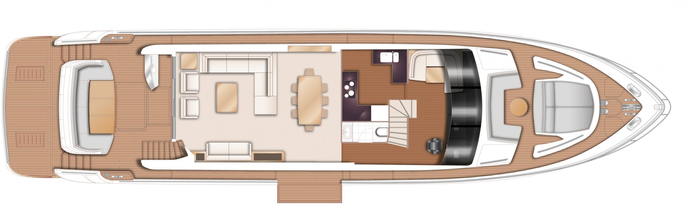 Happy Sea World Luxury Yacht Floor Plans