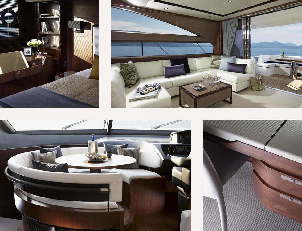 princess yachts interior