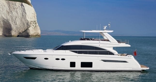 princess yachts model history