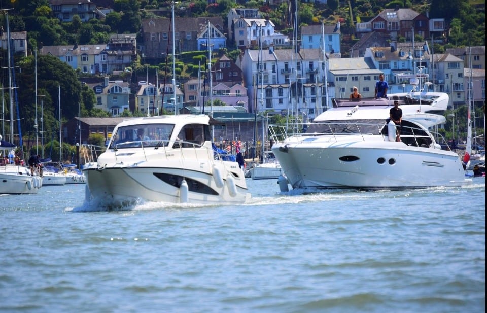 big yacht in dartmouth