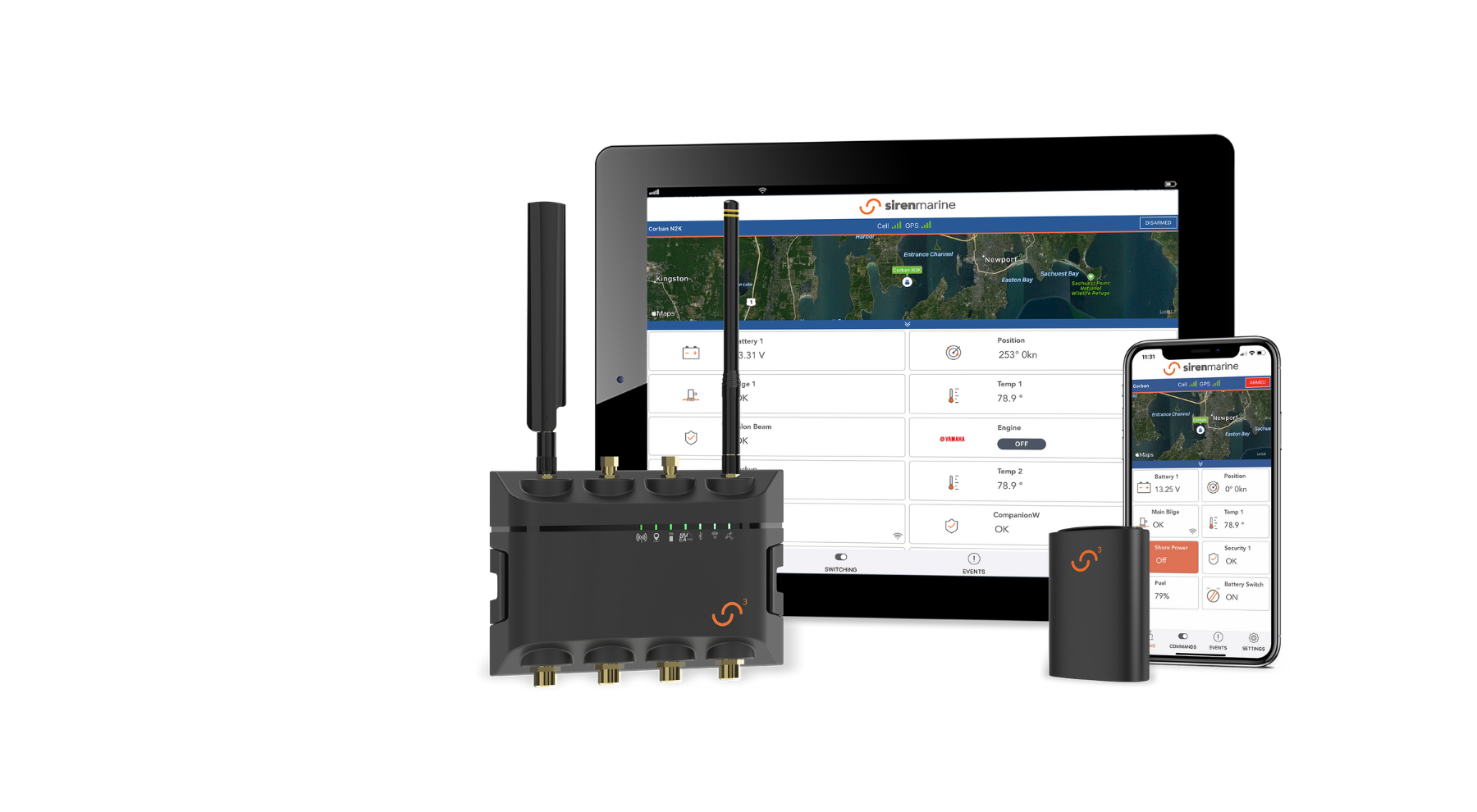 yacht monitoring