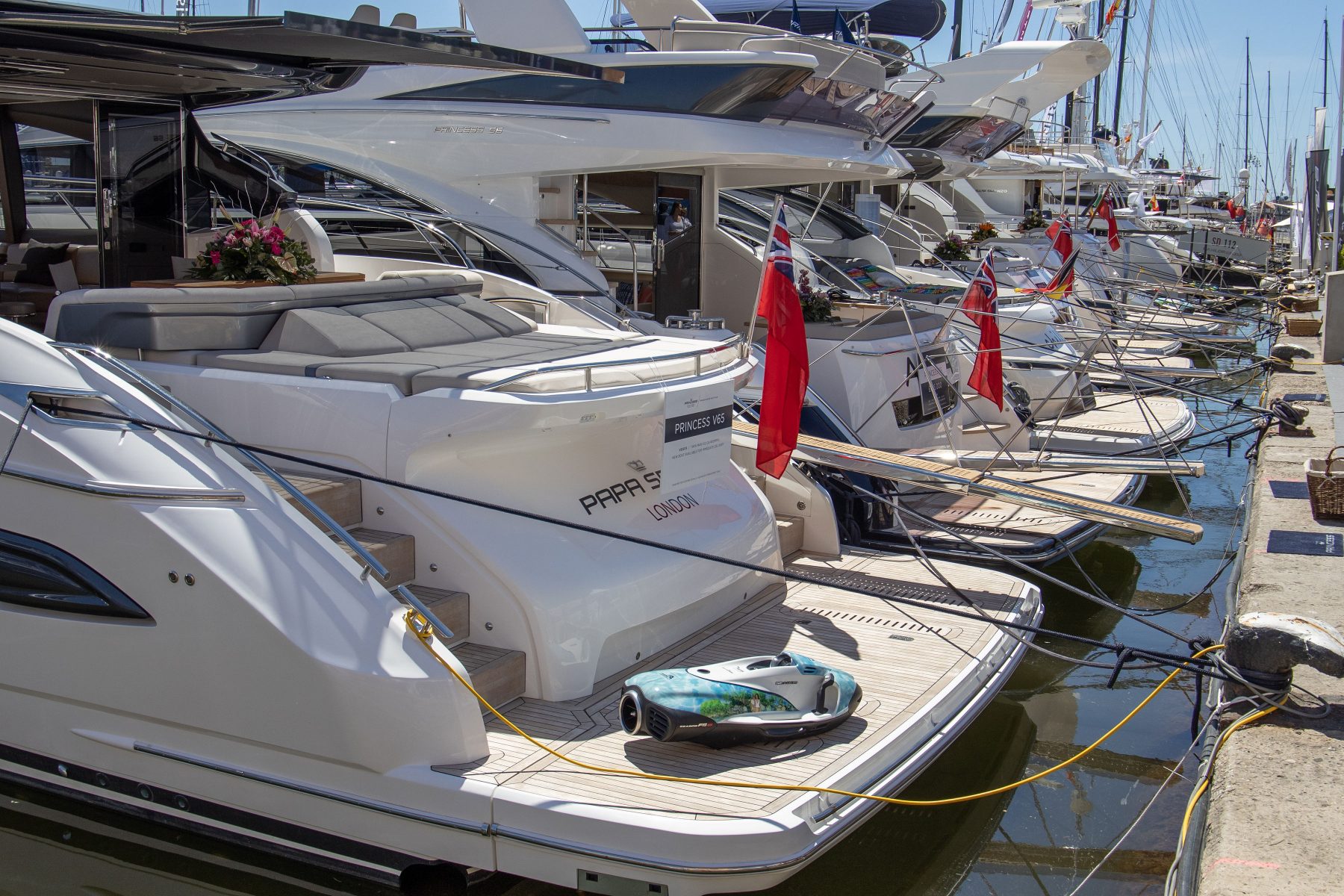 Palma Boat Show 2021 - Princess Motor Yacht Sales