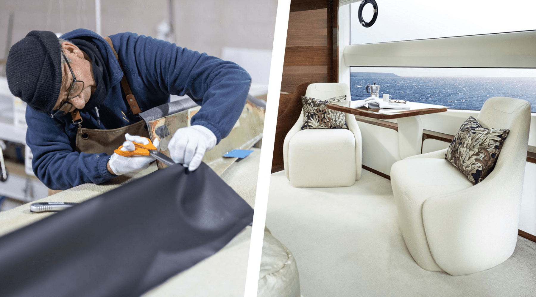 Yacht Upholstery Services