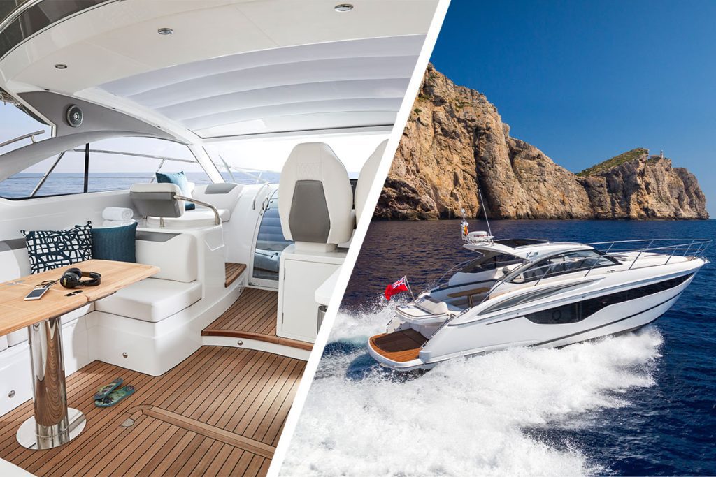 princess v40 exterior and interior